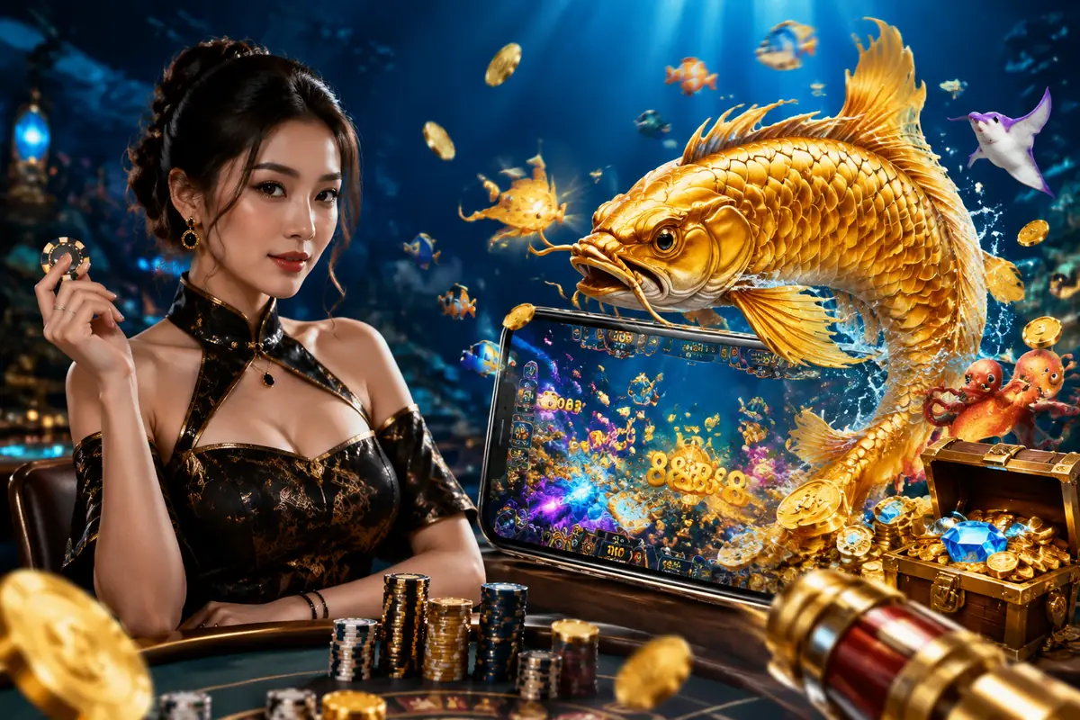 hi888 VIP প্রোগ্রাম জ্যাকপট ফিশিং সুবিধা